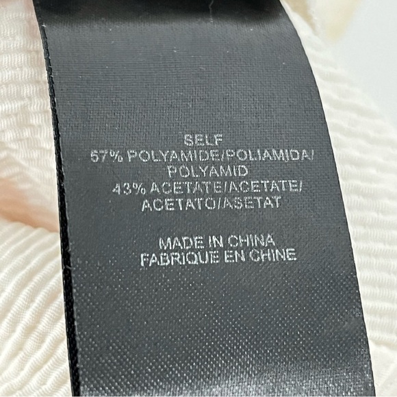 Tibi 6 pleated skort ivory textured mini 0518 zipper pockets - Picture 7 of 9